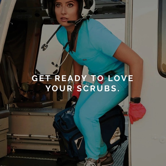 🏥🩺 FIGS Scrub Set – Graphite (Joggers + Top) – L - Picture 16 of 16